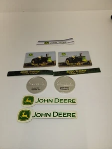 John Deere Lot Of 9 Ertl Collector Coin Release #15 And #16 4020 Tractor Card - Picture 1 of 5