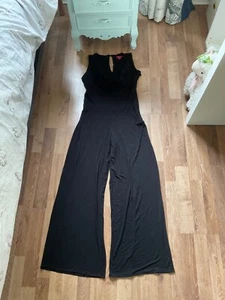 Monsoon black jumpsuit size 12 - Picture 1 of 7