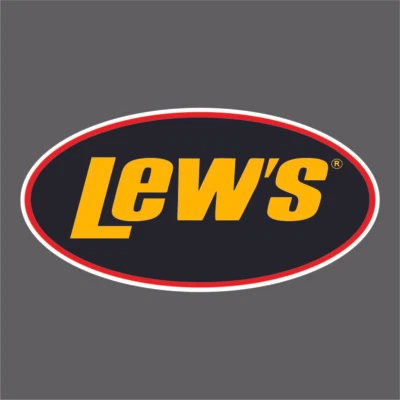 JB COMPANY 700-240 8" Lew's Decal Sticker for Truck, RV, Boat, and More!