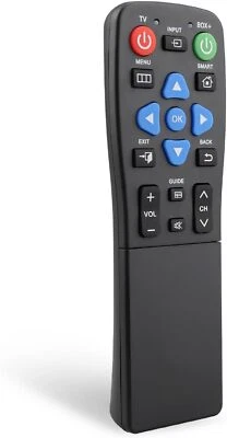 New Universal For Seniors Learning Functions Big Button TV DVD Remote Control - image 1 of 4
