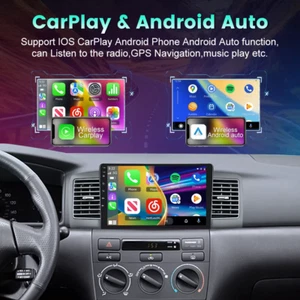 Apple CarPlay For Toyota Corolla 2003-2008 Android 12 GPS Car Stereo Navi Radio - Picture 1 of 11
