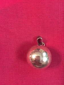 Antique/Vintage Sterling Bell Pendant From The Private Estate Of Artist! - Picture 1 of 12