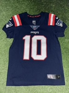 NIKE MENS VAPOR ELITE MAC JONES NEW ENGLAND PATRIOTS JERSEY SIZE 44 NWT $350 - Picture 1 of 8