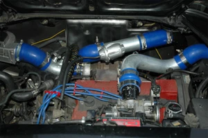 Kit de tubería intercooler + tubo de aire para mangueras azules Toyota MR2 SW20 3S-GTE 3SGTE - Imagen 1 de 6