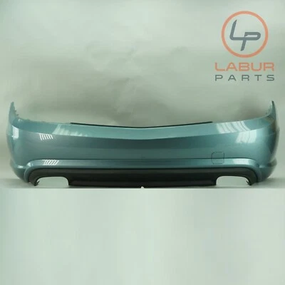 Cubierta de parachoques trasero plateada R172 12-16 Mercedes Clase SLK BR545 Foto 1 de 4