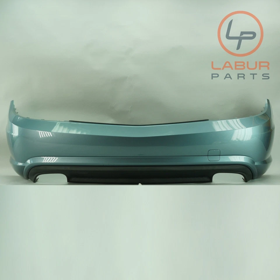 R172 12-16 Mercedes SLK Class Rear Bumper Cover Silver BR545 - Image 1 of 4