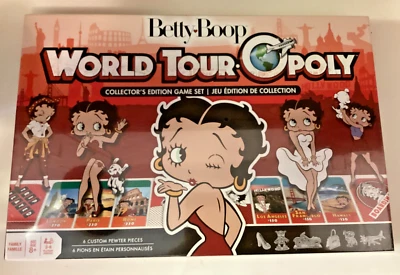 Juego de Mesa Betty Boop Tour-Opoly Edición Coleccionista Monopoly NUEVO PRECINTADO Foto 1 de 4