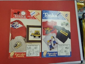 Vtg 1990 Purr-Fect Punch 13 Patterns For Punch Embroidery TONKA - Picture 1 of 5