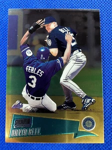 2000 #124 David Bell Topps Stadium Club cromado béisbol Seattle Mariners - Imagen 1 de 2