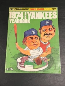 NY Yankees 1974 Baseball Yearbook LP Record Inside Sound of the Half Century - Picture 1 of 4