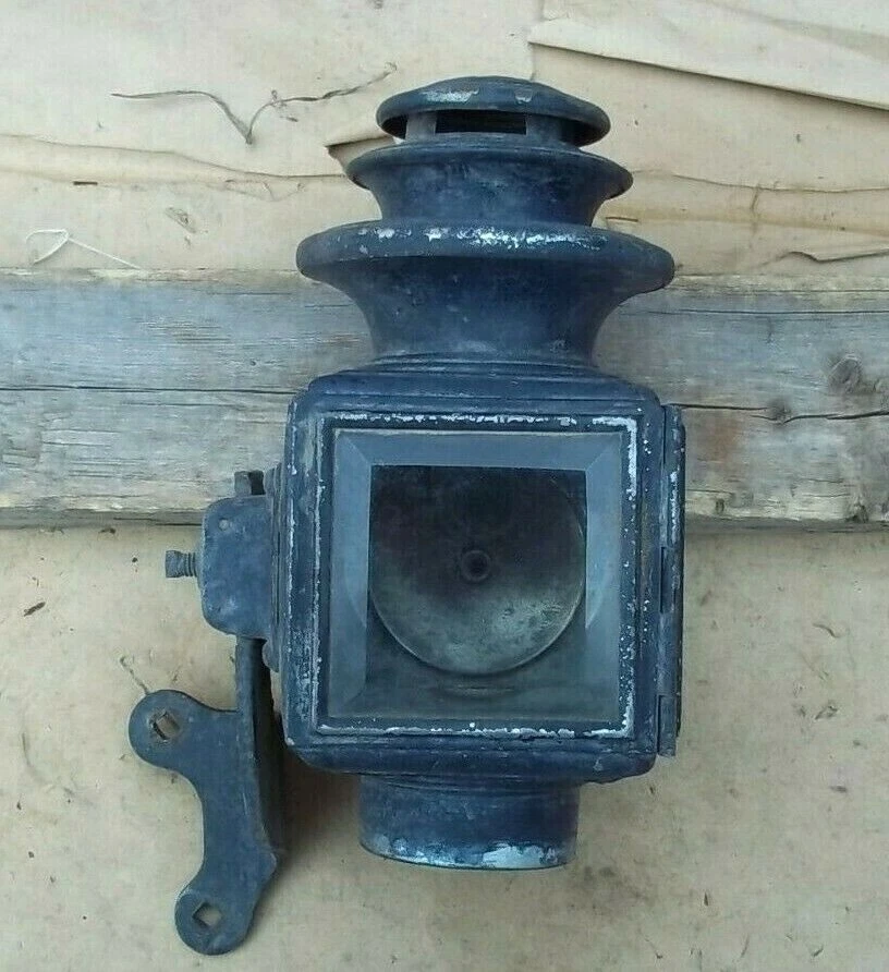 1911 1912 1913 Modelo T Ford COWL LUZ MARCADORA LATERAL Original Script Modelo 2 Latón Foto 1 de 4