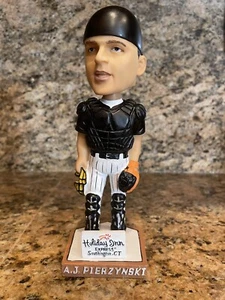 A.J. PIERZYNSKI NEW BRITAIN ROCK CATS BOBBLEHEAD SGA VINTAGE WHITE SOX RARE. - Picture 1 of 4