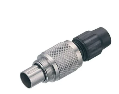 Binder Circular  Connector M9 Plug 8 Pin Male Solder 99 0479 00 08 Series 711 - Image 1 of 4