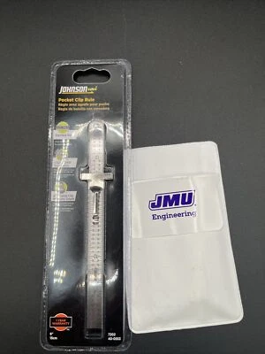 Johnson Level & Tool 6" Rule Pocket Clip 7202 - Image 1 of 4