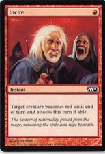 Incite *PLAYSET* Magic MtG x4 M11 SP