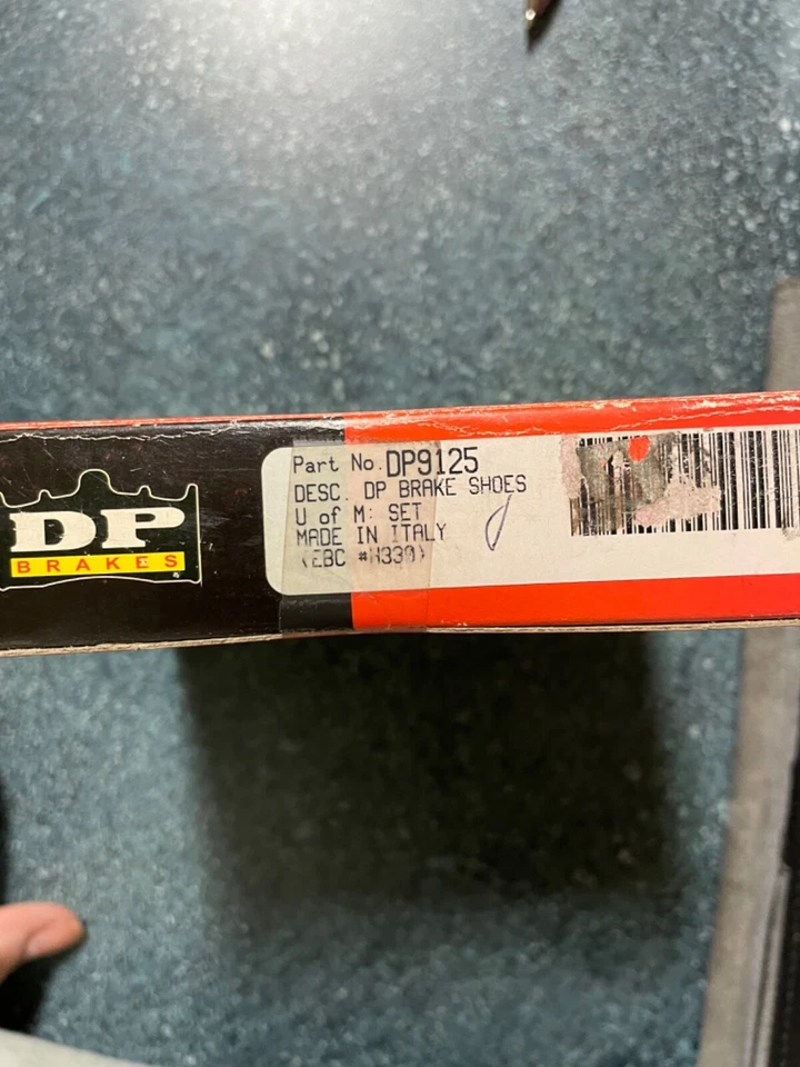 Frenos DP - 9125 - Zapatas de freno con clasificación de fricción GF scooter, moto de cross, ATV Honda Foto 1 de 3