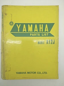 Yamaha Motorbike AT2J Genuine Factory Parts List. 1st ed., July 1971 - Picture 1 of 3