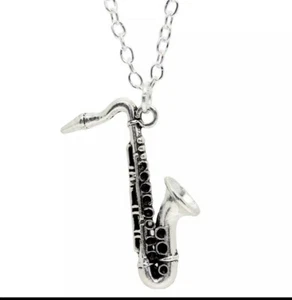 BAND CAMP Music Necklace Retro Funky Cool Musician rock Pop Jazz jewellery - Picture 1 of 1