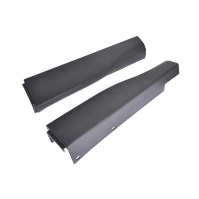 Kit de moldura de puerta trasera izquierda derecha apto para Ford F250 F350 moldura de plástico negro Foto 1 de 4