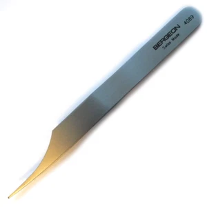 Tweezers Steel For Holding Balance Jewels Bergeon 7427-D-14 - HT7427-D-14 - Picture 1 of 3