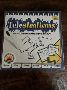 NEW / SEALED TELESTRATIONS The Telephone Game Sketched Out 6 Player Family Pack - Picture 1 of 4