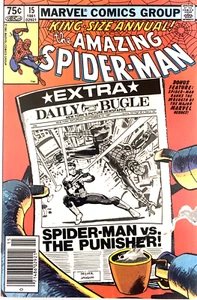 AMAZING SPIDER-MAN ANNUAL. NUMBER 15. FRANK MILLER-ART. 1981 NEWSSTAND. NM 9.4. - Picture 1 of 10