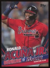 2020 TOPPS UPDATE RONALD ACUNA JR. HIGHLIGHTS #TRA-10 RONALD ACUÑA JR.