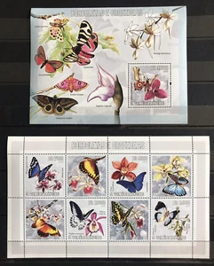 Butterflies / Insects / Fauna / Flowers - stamps - Timbres - MNH** AB - Picture 1 of 1