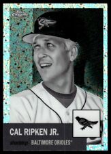 2022 Topps Chrome Platinum black and white Cal Ripken Jr. Baltimore Orioles #147