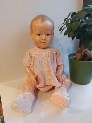 Antiguo Bebé Petitcollin 45 Cm - Imagen 1 de 4