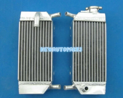 Radiador de alumínio L&R para Honda CRF250X CRF250R 2004-2013 05 06 07 08 09 10 11  - Imagem 1 de 4