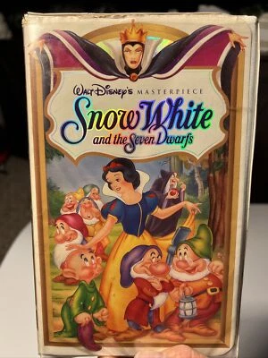 New Walt Disney Masterpiece Collection VHS Tape Snow White and The Seven Dwarfs - Image 1 of 3