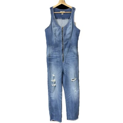 Mono vaquero recortado Guess Los Angeles para mujer - talla 10 Foto 1 de 4