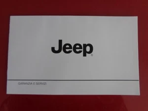 libretto tagliandi garanzia SERVICE E MANUTENZIONE JEEP - Foto 1 di 2