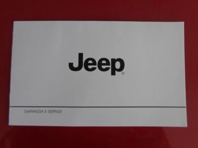 libretto tagliandi garanzia SERVICE E MANUTENZIONE JEEP - Immagine 1 di 2