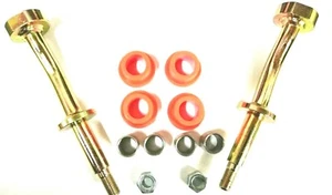 CLÁSICO MINI KIT DE PINES DE SUSPENSIÓN INFERIOR BRAZO INC. TUERCAS Y ARBUSTOS POLYFLEX NARANJAS AJ5 - Imagen 1 de 1