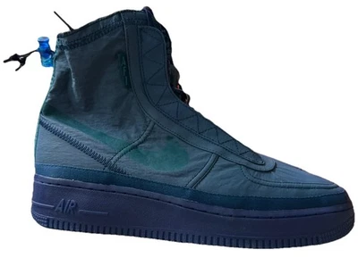 Nike Air Force 1 High Shell Turqouise  | BQ6096-300 Size Women 11 Men 9.5 - Image 1 of 4