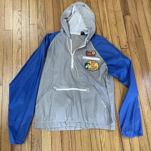 Vintage Bass Pro Shops Pullover Jacket Mens Large Nylon Bass Tracker 90s - Picture 1 of 5