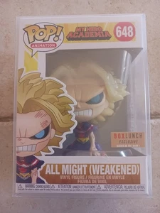 Funko Pop! My Hero Academia: All Might Weakened #648 Brotdose GITD mit Schutz - Bild 1 von 8