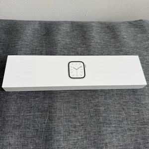 Apple Watch Series 7 45mm MKJQ38/A A2478 Starlight / Silver - EMPTY BOX - Zdjęcie 1 z 5
