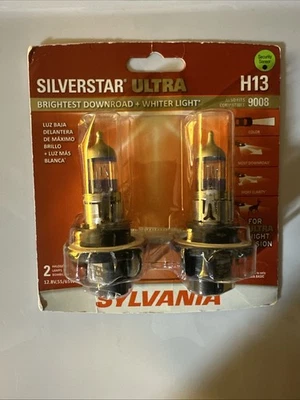 Bombilla de faro-SYLVANIA SilverStar ULTRA Blister Pack TWIN CARQUEST H13SUBP2 Foto 1 de 3