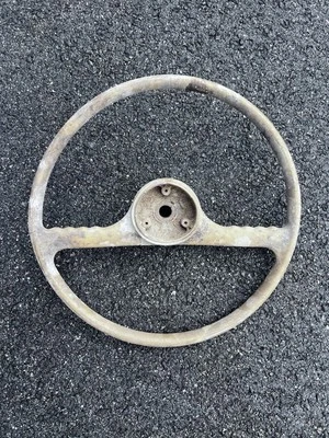 Willys Jeep Or Other 2 Spoke Steering Wheel - Image 1 of 4