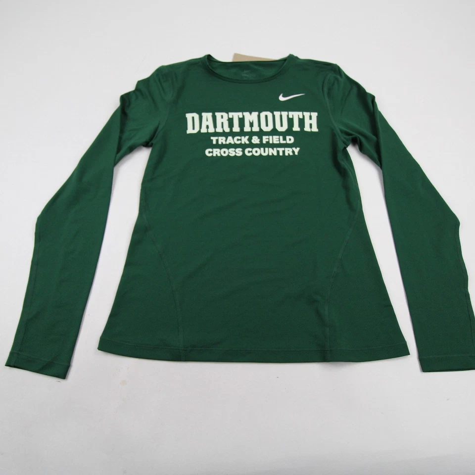 Dartmouth Big Green Nike Pro Long Sleeve Shirt Women's Green New - Image 1 of 1