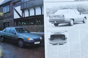 Original 1987 Autocar mag extracted road test: VAUXHALL BELMONT 1.6 GL (Astra) - Bild 1 von 2