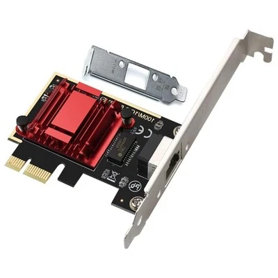2.5G PCIE To RJ45 Networking Adapter RTL8125B Installation 2500/1000/100Mbps - Image 1 of 4