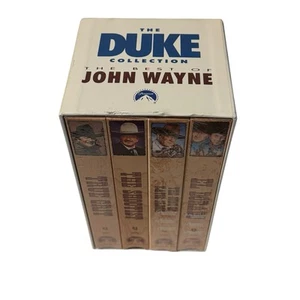 The Duke Collection - The Best of John Wayne (VHS, 1992, 4-Tape Set) - Picture 1 of 7