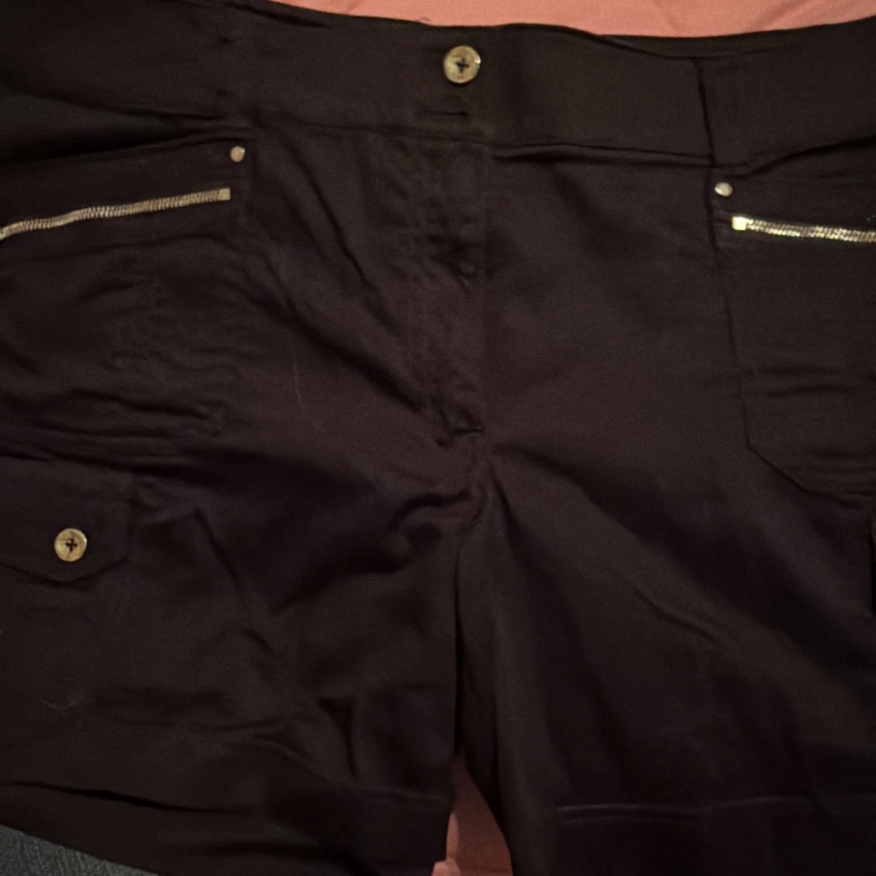 White House Black Market Black Short size 12 - Image 1 of 4