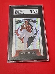 Shohei Ohtani 2022 Panini Chronicles  Crusade #5 Hyper Prizm 159/299 SGC 9.5 - Picture 1 of 9