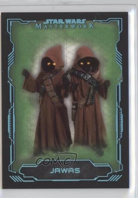 2016 Topps Star Wars Masterwork Green Metallic 15/50 Jawa s #18 k4s - Image 1 of 3