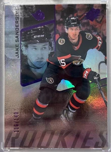 2022 Jake Sanderson SPX Rookies Colored Holofoil /149 - Picture 1 of 2